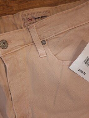 Pink AG-ed Pants NEW WITH TAGS